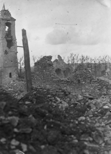L’église en ruine