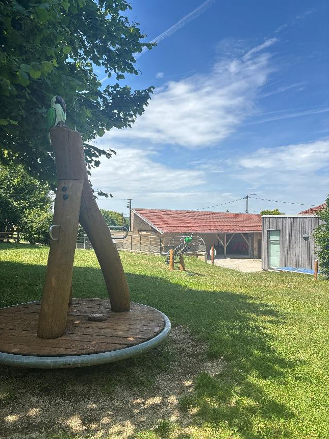 Les jeux en bois du Jardin-Théâtre
