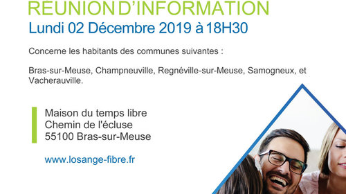 Réunion d'information fibre optique