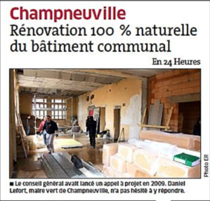 Rénovation ECOLO