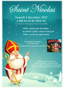 Saint Nicolas, le 3 décembre !